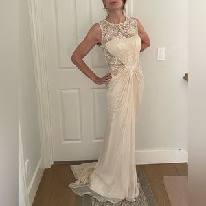 Gorgeous filmy Tadashi Gown